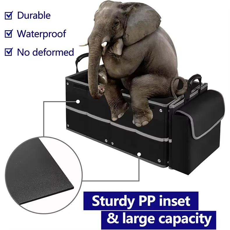 Storage Organizer Collapsible Car Trunk Organizer (2)