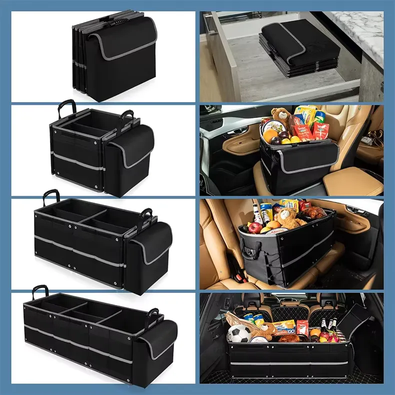 Storage Organizer Collapsible Car Trunk Organizer (3)
